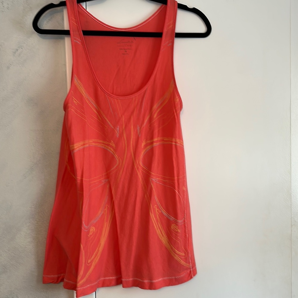 Loomstate orange tank size medium